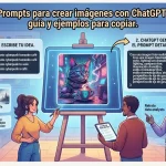 Prompts para crear imágenes con ChatGPT: guía y ejemplos para copiar